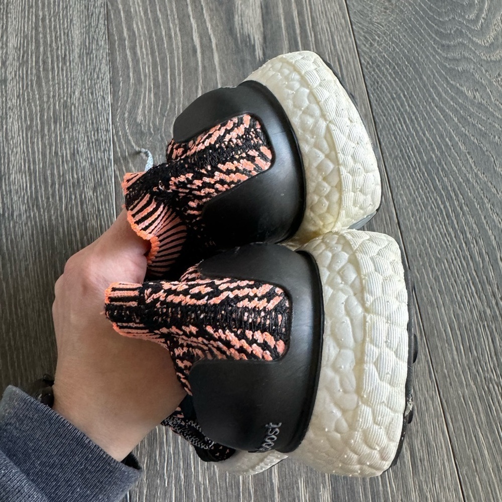 adidas Ultra Boost X in Glow Orange Size 5 - Picture 7 of 11